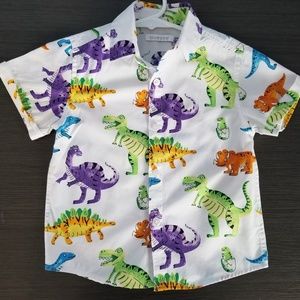 Dinosaur Boys shirt 2/3 Y